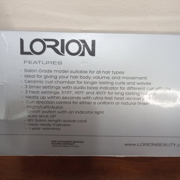 New / Open Box   Lorion X20 Automatic Curler Limited Edition - Picture 4 of 4